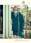 Raahi By Woodee Viscose Silk Kurti With Bottom Dupatta
